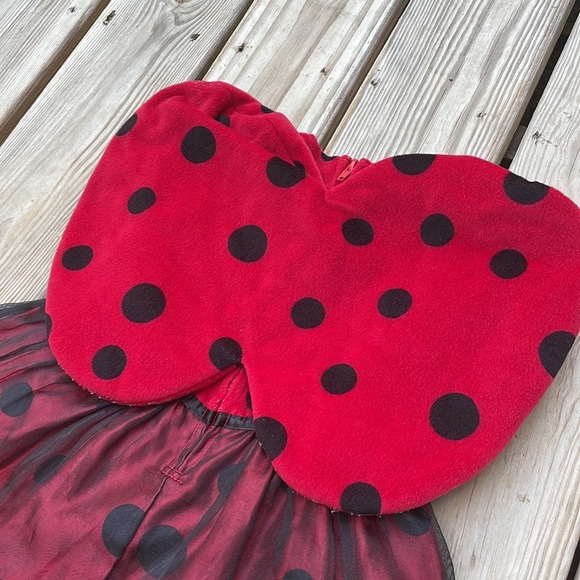 🐞 KIDS Ladybug Costume Dress and Headband Size 3T - Picture 11 of 13